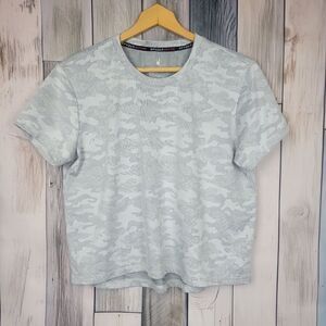 Spyder Gray Camo Athletic T-shirt Size Large